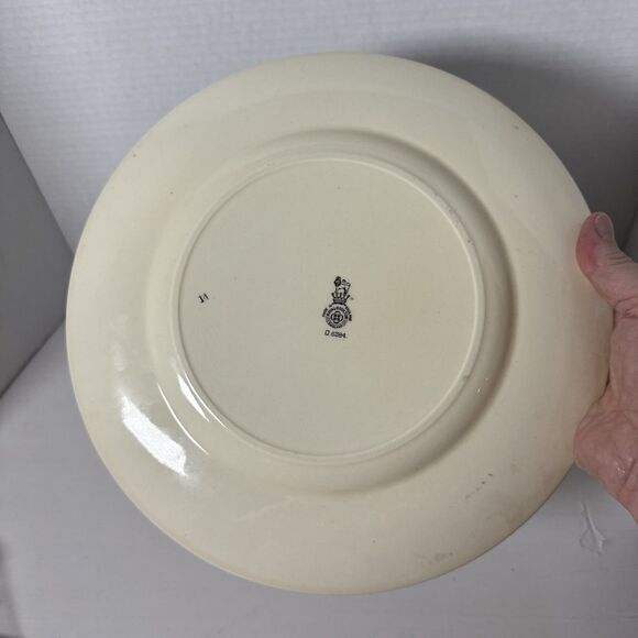 Royal Doulton Cabinet Plate The Squire Professionals Porcelain Vintage - Picture 9 of 10